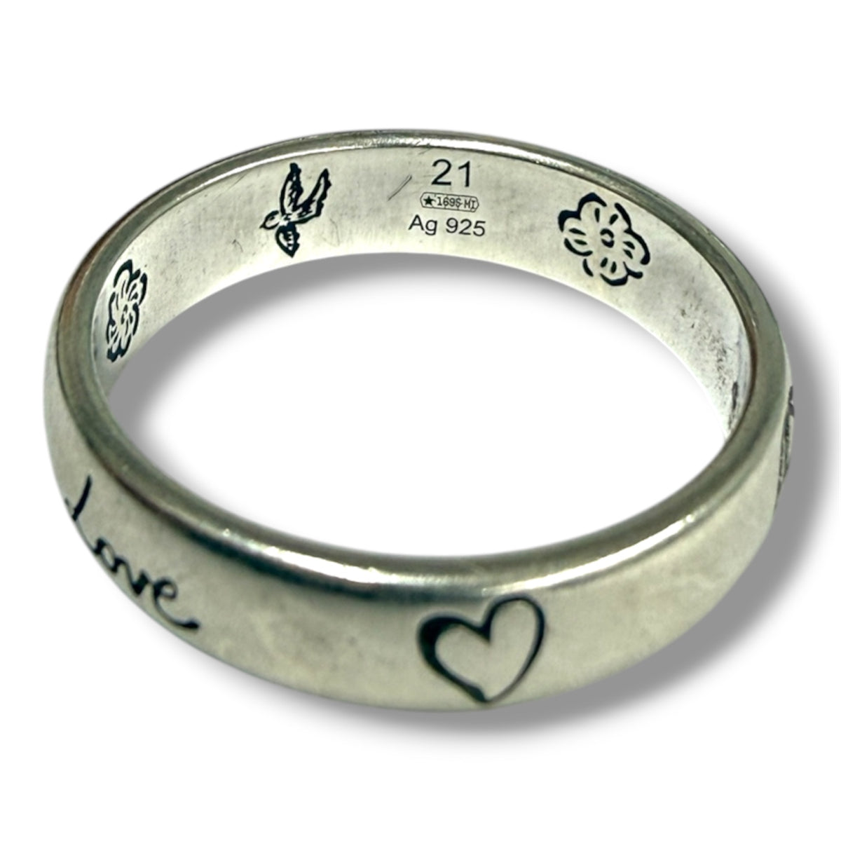 Gucci Ring Silver 455247J8400