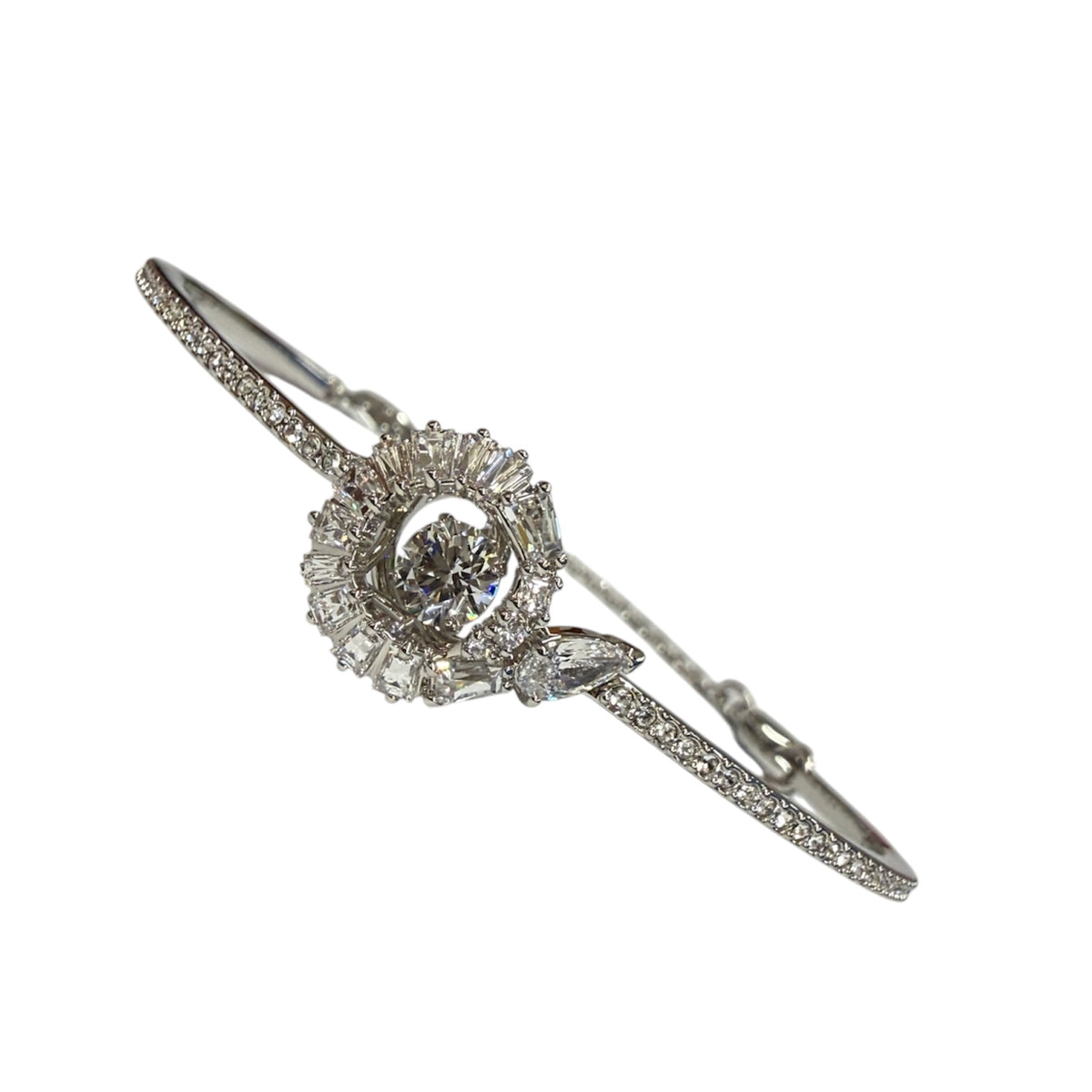 SWAROVSKI Bracelet Rank(A) Silver 5698892 With Box