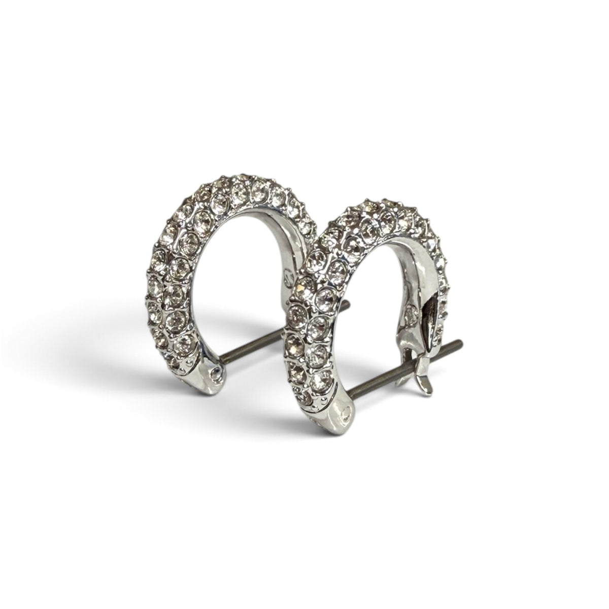 SWAROVSKI Earring Silver White 5446004 Rank (B) With Box