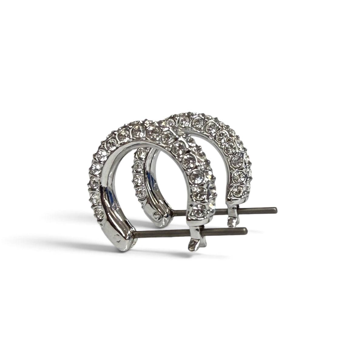 SWAROVSKI Earring Silver White 5446004 Rank (B) With Box
