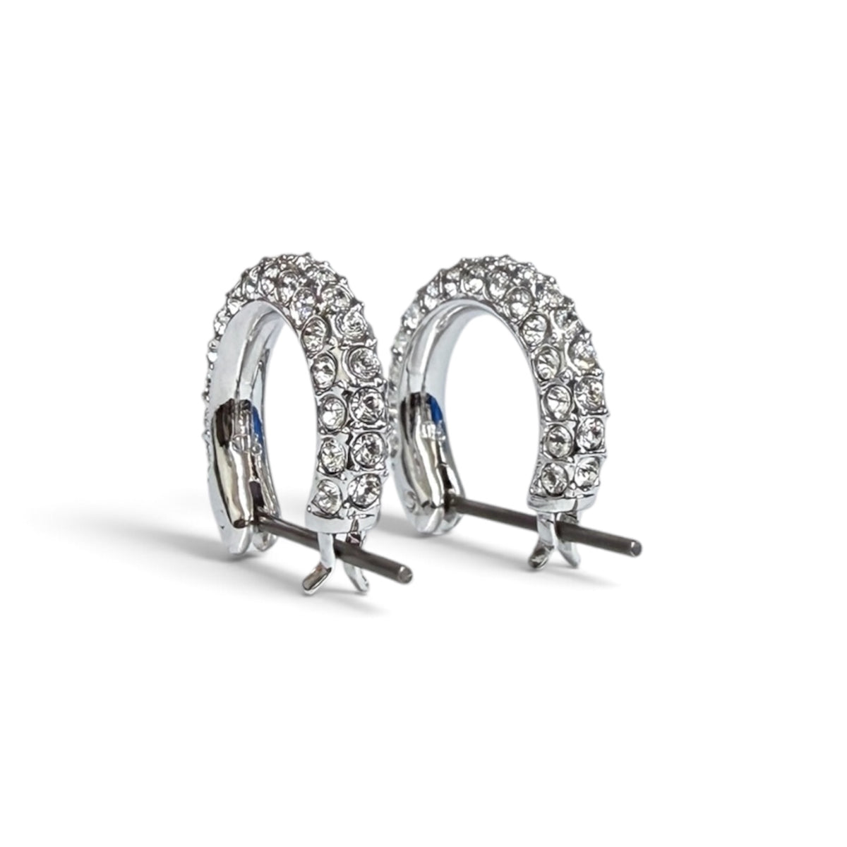SWAROVSKI Earring Silver White 5446004 Rank (B) With Box