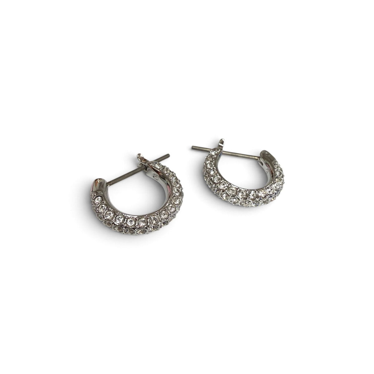 SWAROVSKI Earring Silver White 5446004 Rank (B) With Box