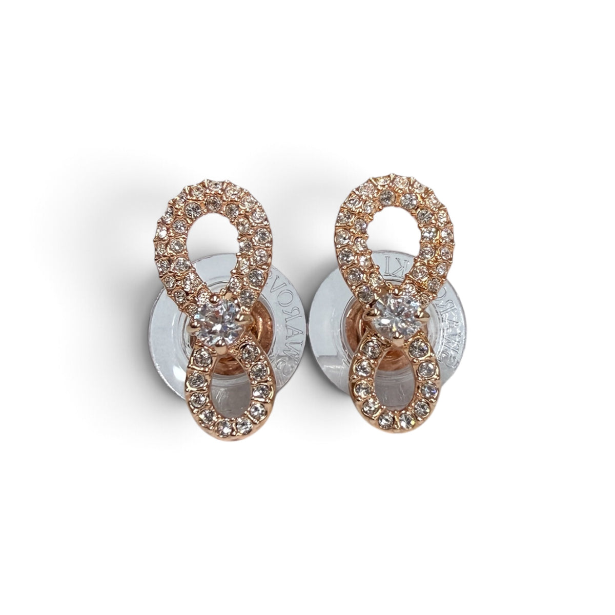 SWAROVSKI Earring Rose Gold 5684085 Rank (A) With Box