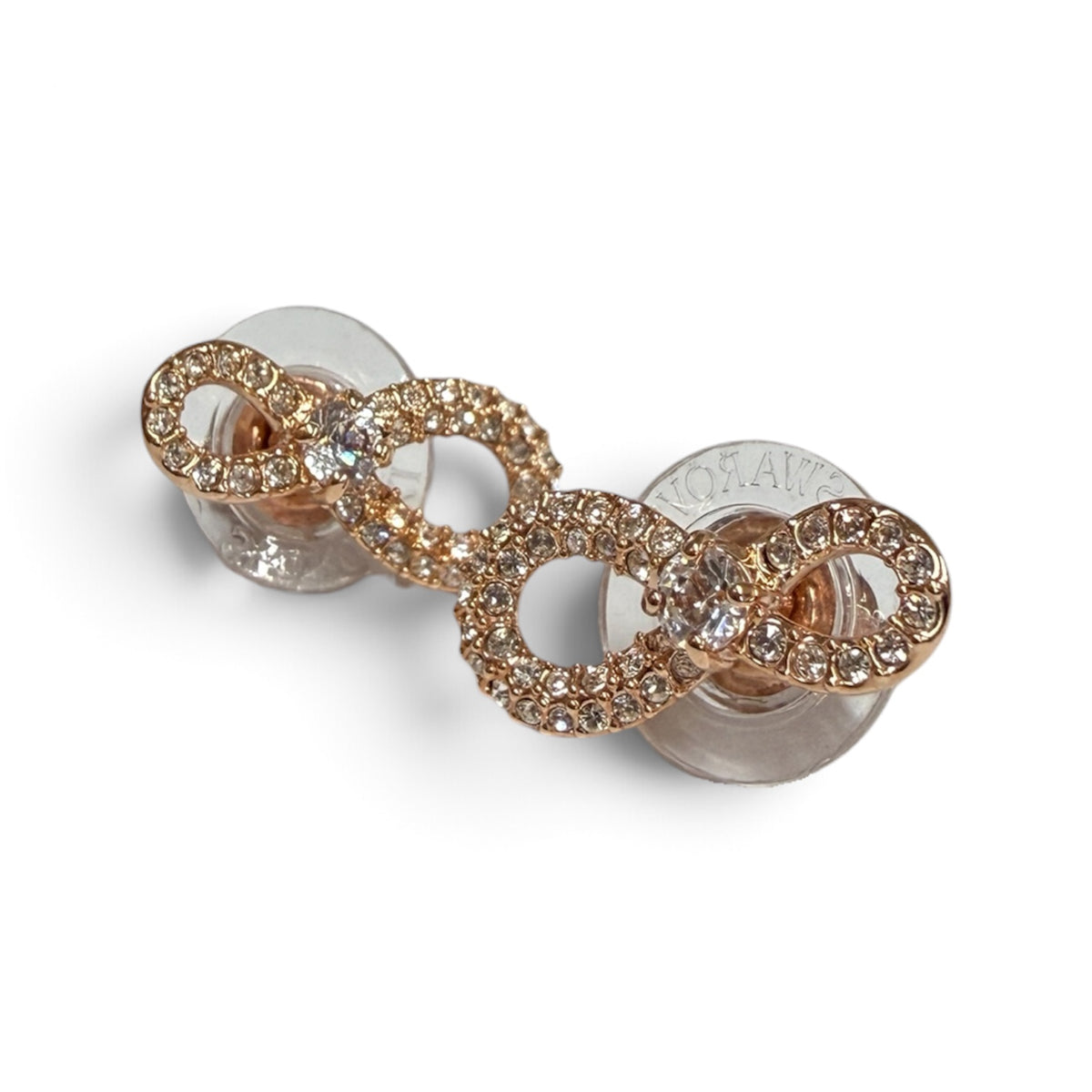 SWAROVSKI Earring Rose Gold 5684085 Rank (A) With Box