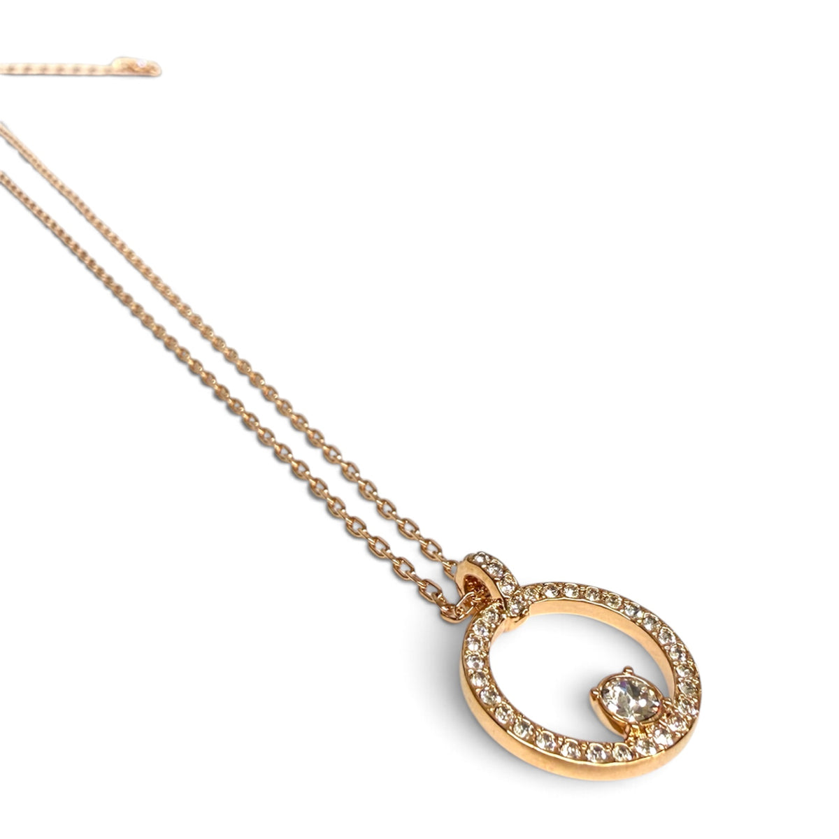 SWAROVSKI NECKLACE ROSE GOLD