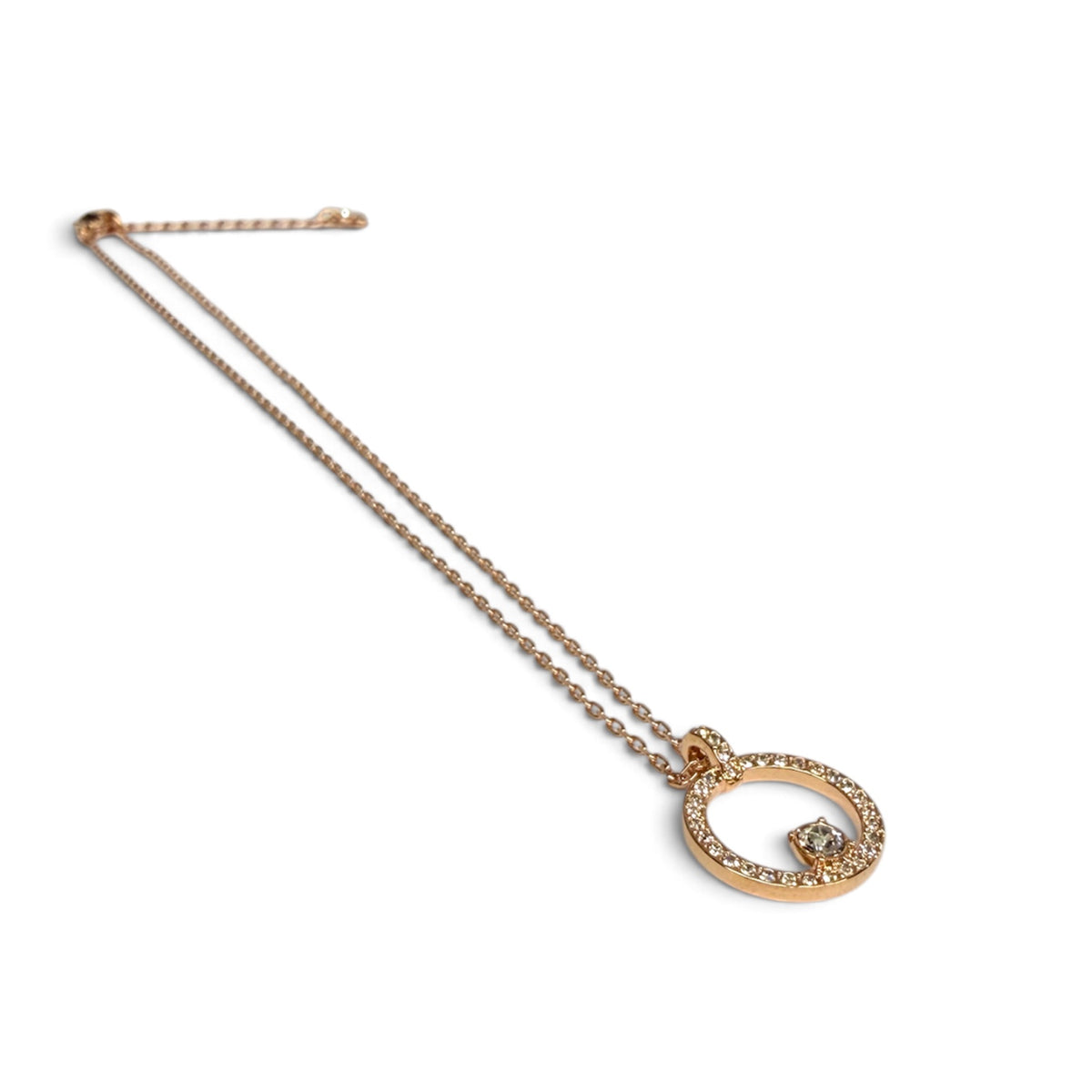SWAROVSKI NECKLACE ROSE GOLD