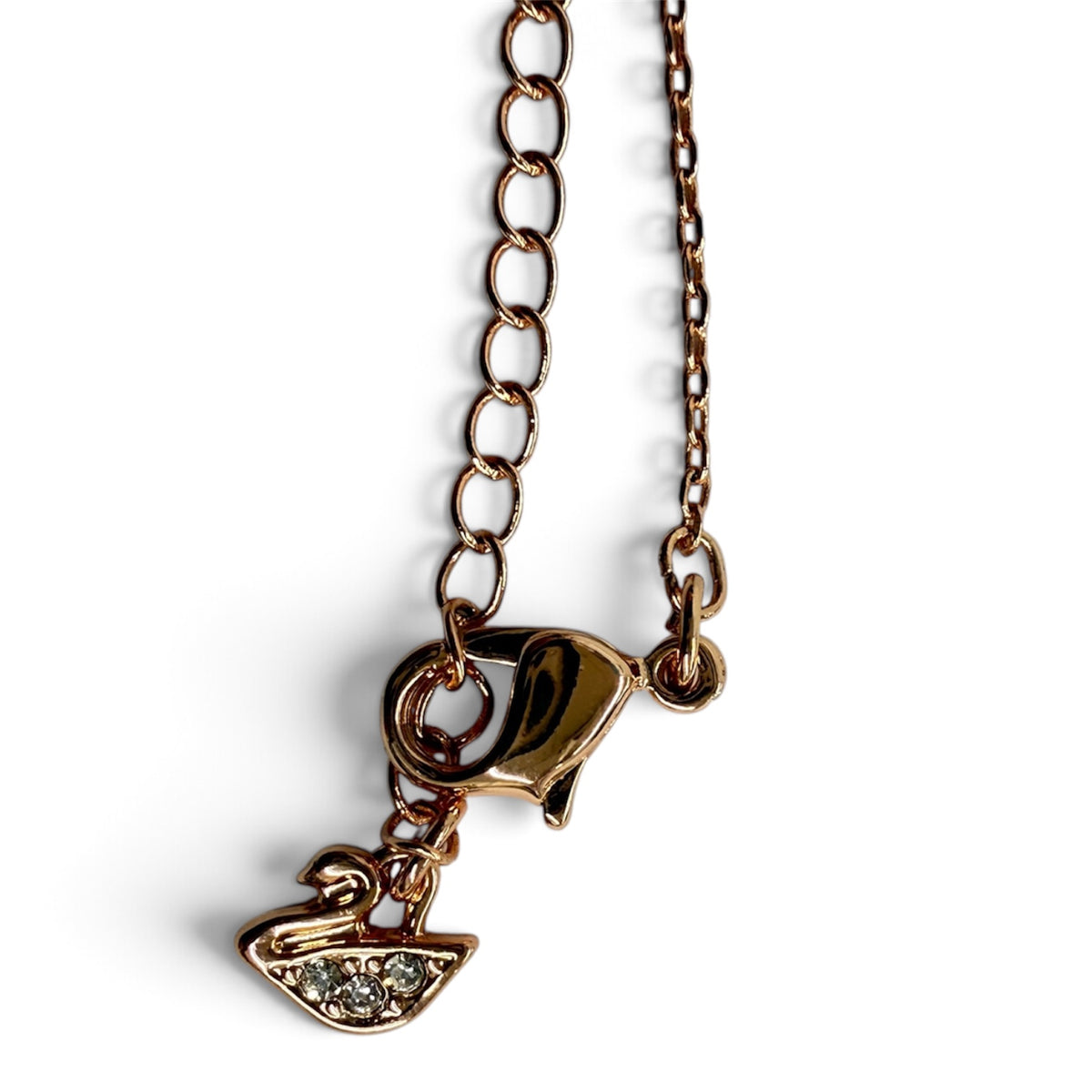 SWAROVSKI NECKLACE ROSE GOLD