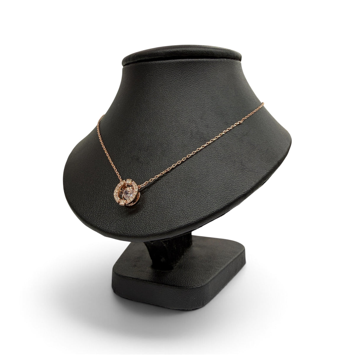 SWAROVSKI NECKLACE ROSE GOLD