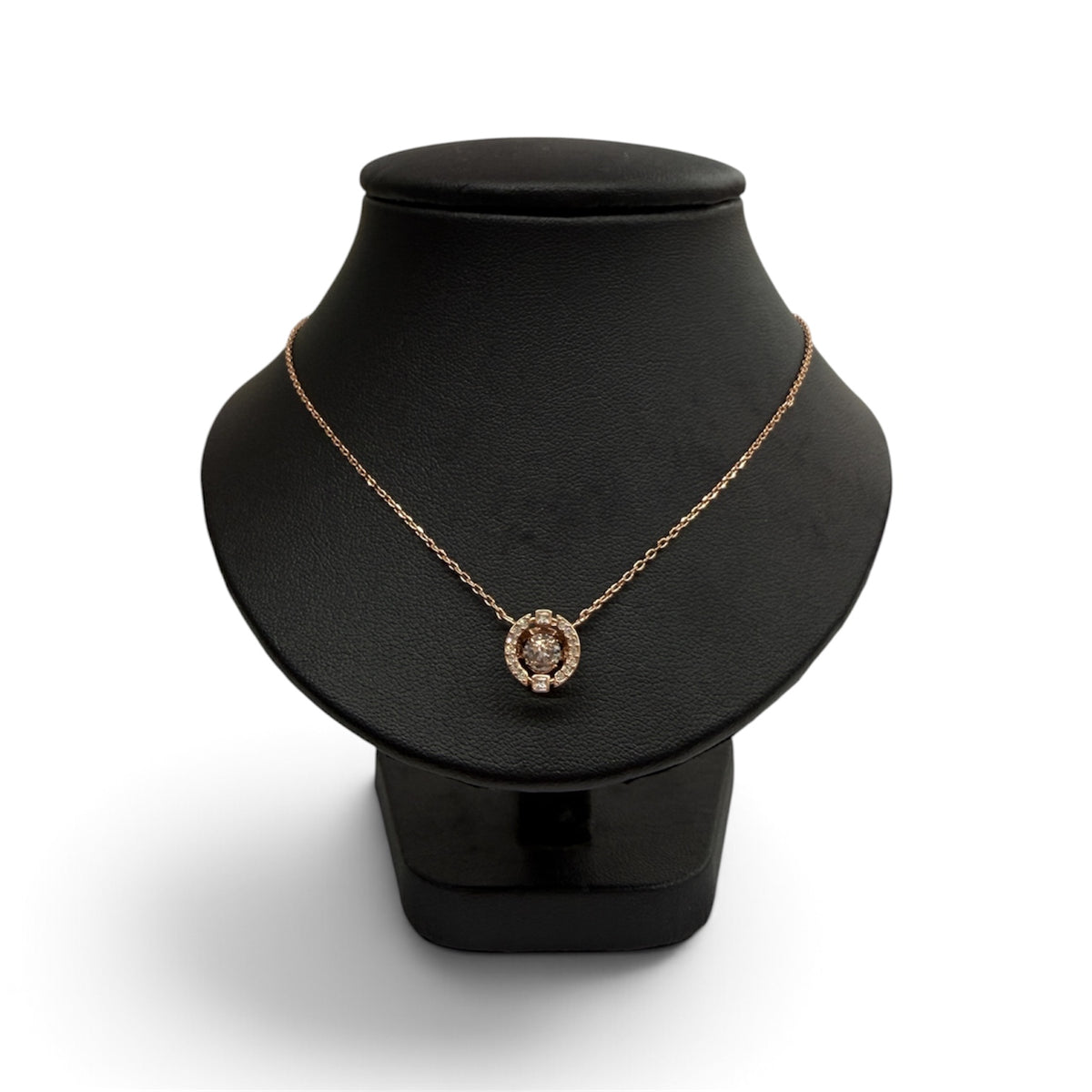 SWAROVSKI NECKLACE ROSE GOLD
