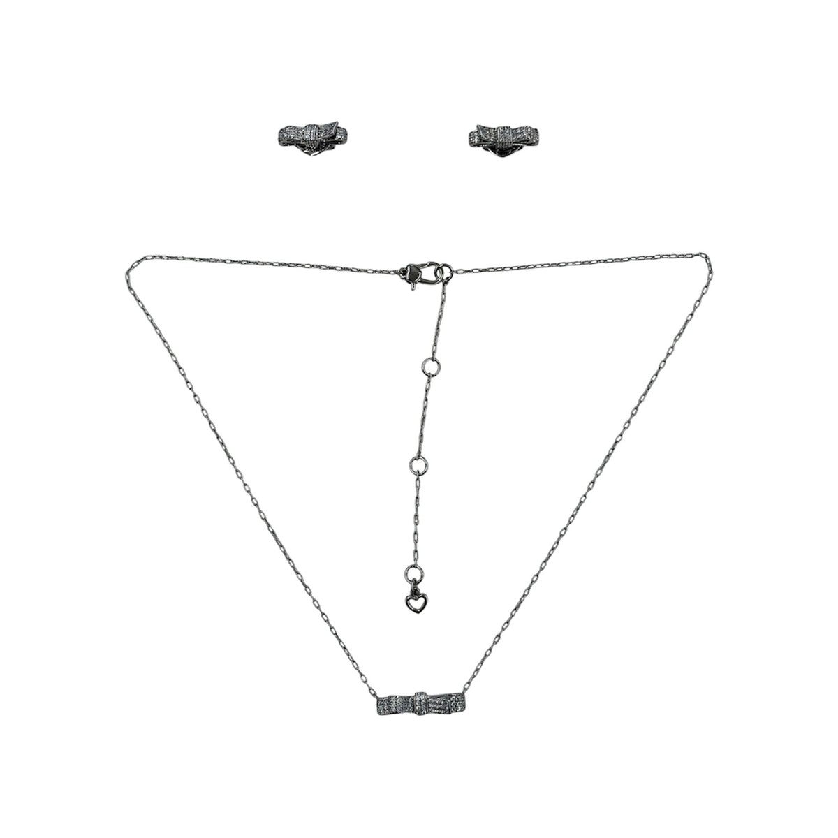 KATE SPADE Necklace Sliver KE952 *SET Rank (A)