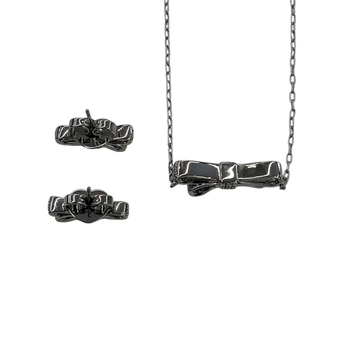 KATE SPADE Necklace Sliver KE952 *SET Rank (A)