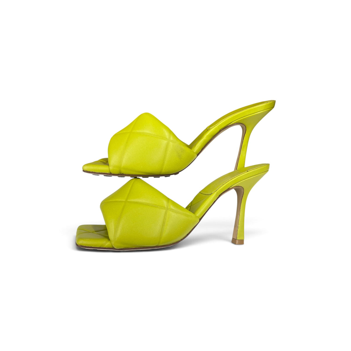 BOTTEGA VENETA Pumps 37 Lady's Yellow Green Rank (B)
