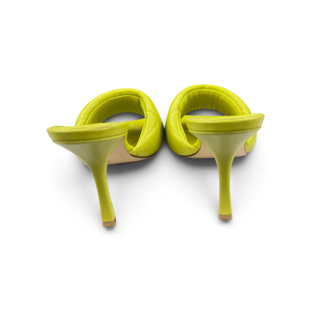 BOTTEGA VENETA Pumps 37 Lady's Yellow Green Rank (B)