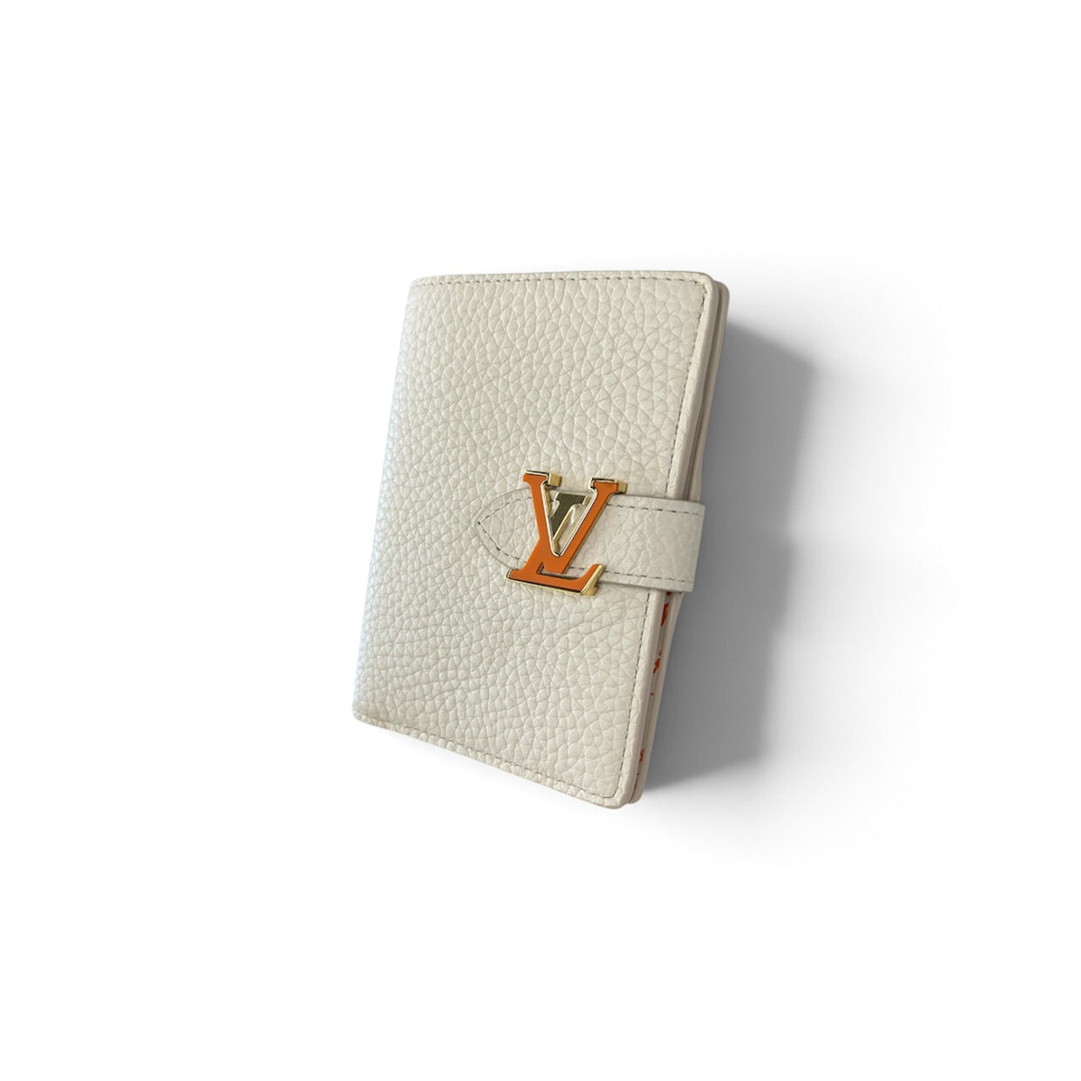 LOUIS VUITTON  WALLET M11169 White VERTICAL Rank(A)