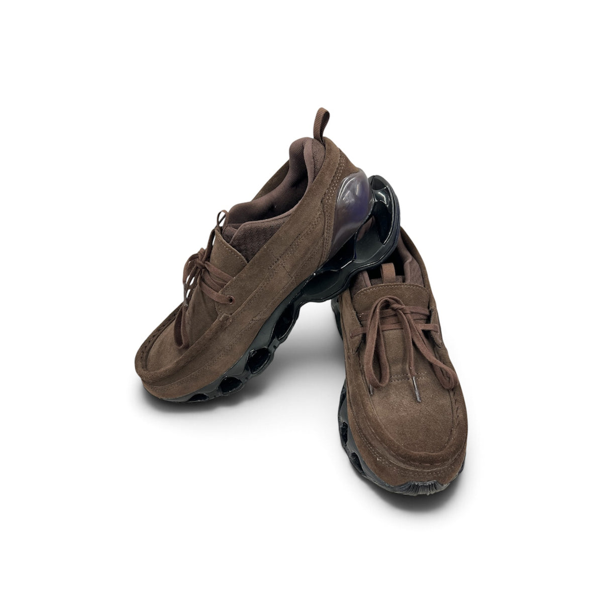 MIZUNO Sneaker Size 42.5 D1GD243602 Men Brown Wave Prophecy Moc Suede Brown