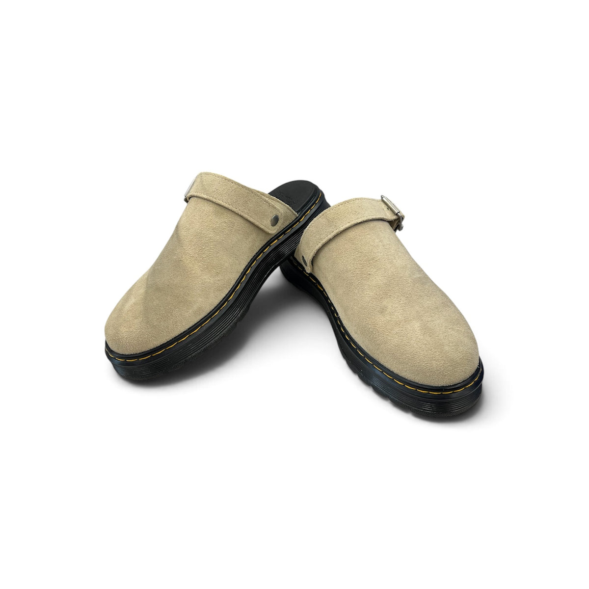 Dr. Martens Mens 42  Beige/ Black BROOKLINE MULE Rank (A)