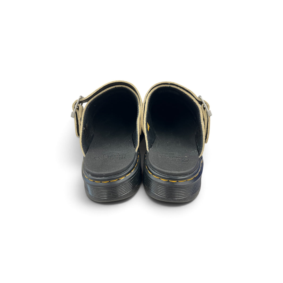 Dr. Martens Mens 42  Beige/ Black BROOKLINE MULE Rank (A)