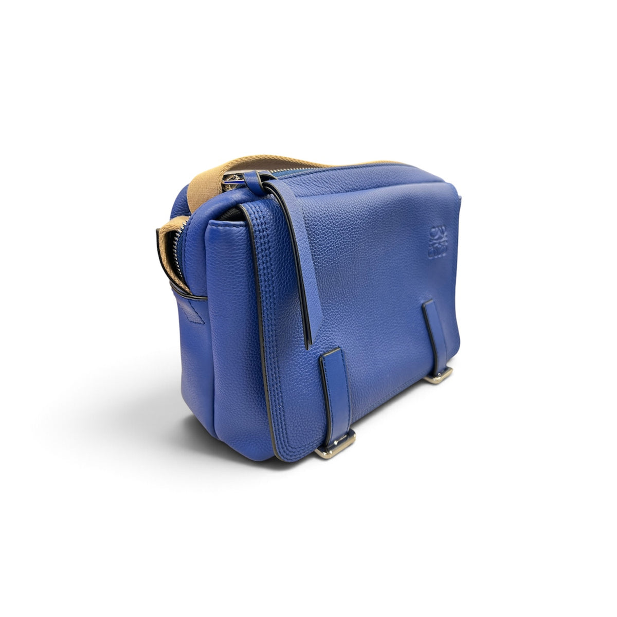 LOEWE 2WAY Bag  Blue  0611844 Military Messenger Rank (AB)