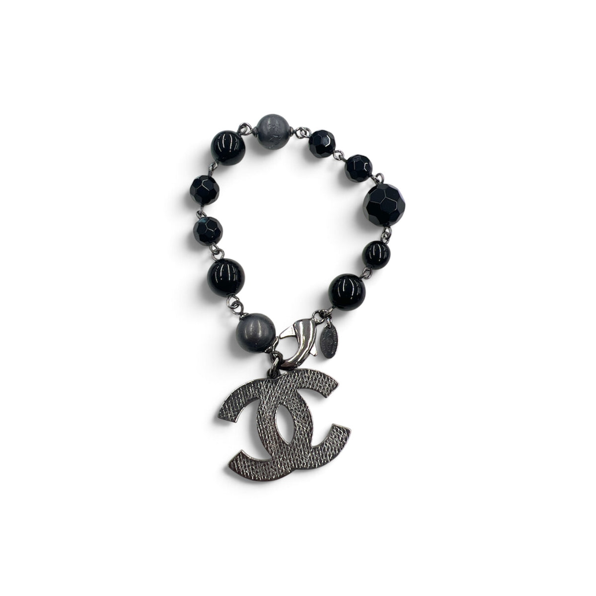 CHANEL Bracelet A14V/ Beaded and Pearl Rank (B)