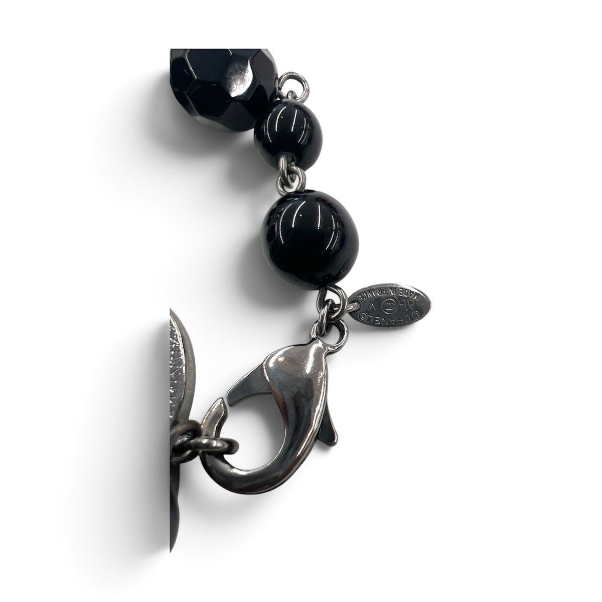 CHANEL Bracelet A14V/ Beaded and Pearl Rank (B)