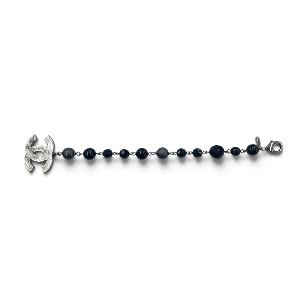 CHANEL Bracelet A14V/ Beaded and Pearl Rank (B)