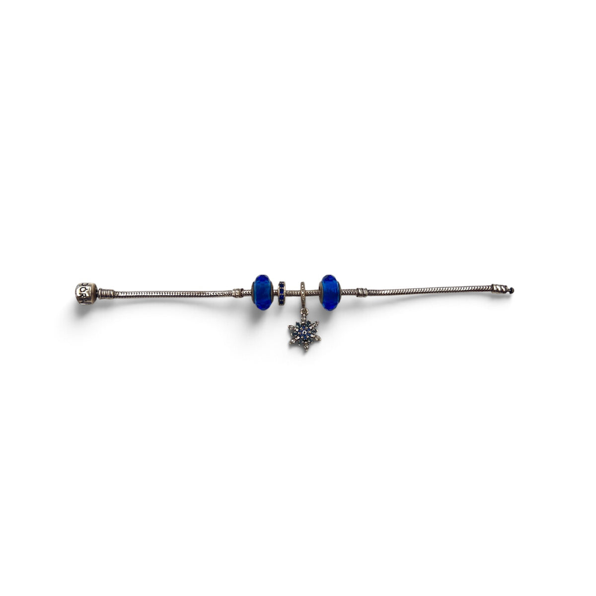 PANDORA Bracelet Silver Charm 4P Rank (B)