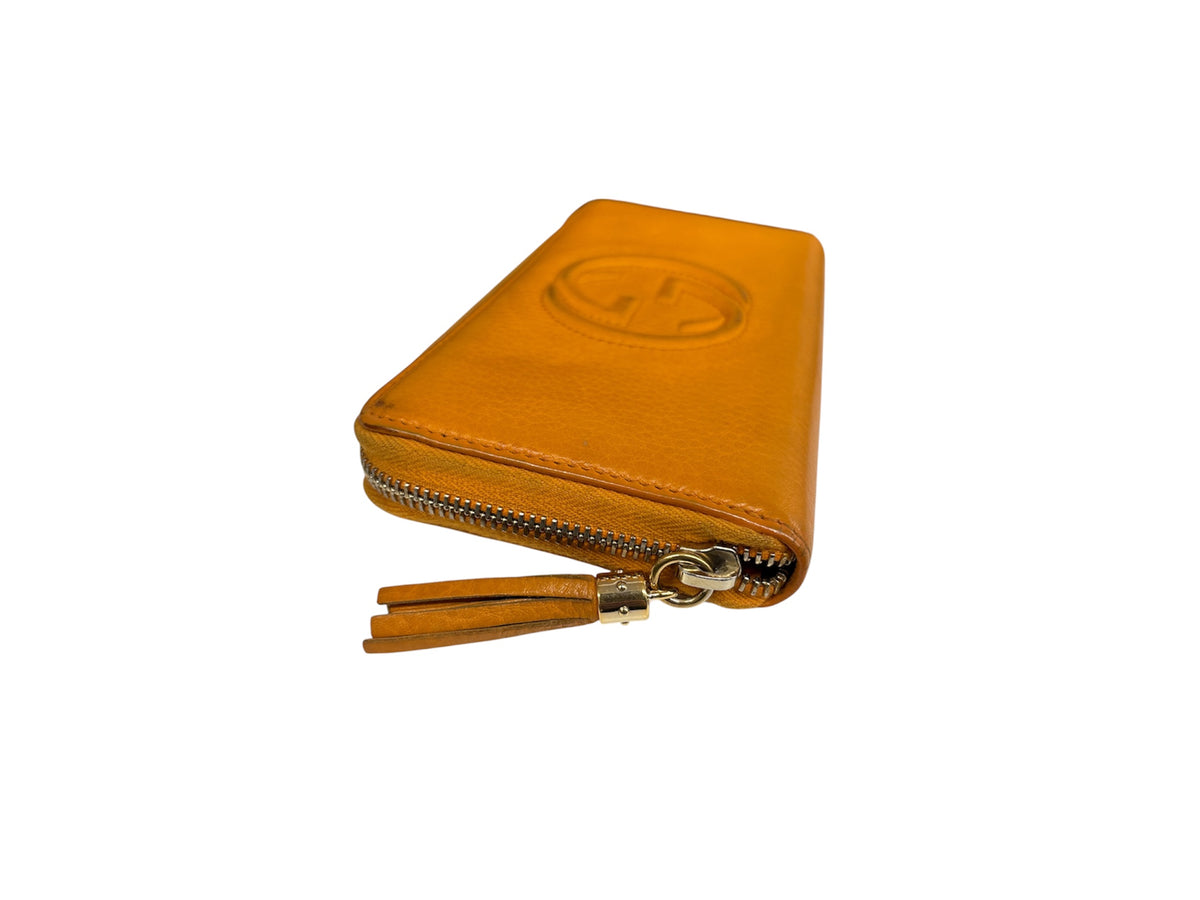 GUCCI LONG WALLET ORANGE 38004