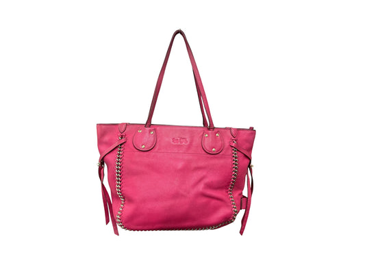 COACH TOTE BAG SHOCKING PINK 34398