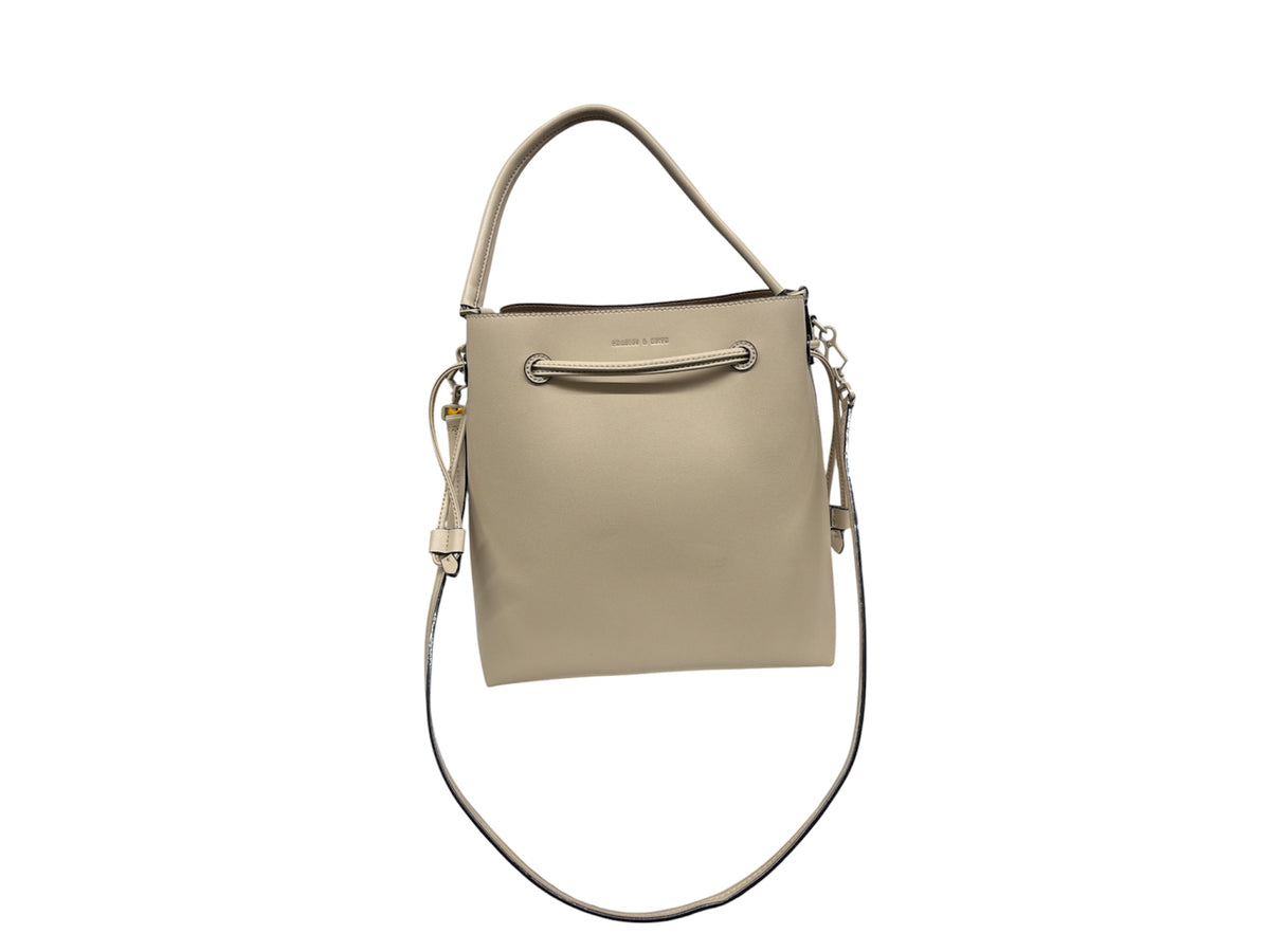 CHARLES & KEITH 2WAY BAG 40781280-5 BEIGE
