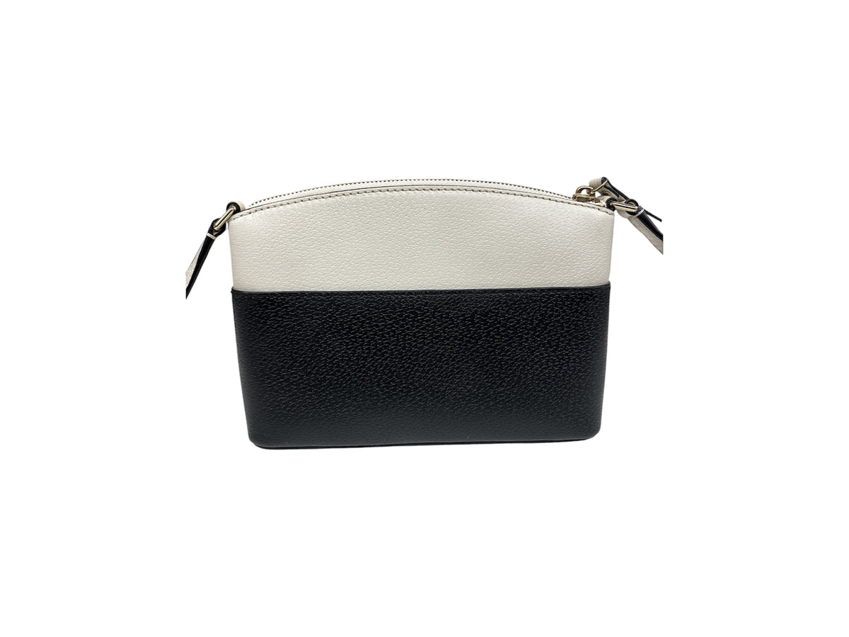 KATE SPADE SHOULDER BAG BLACK AND WHITE