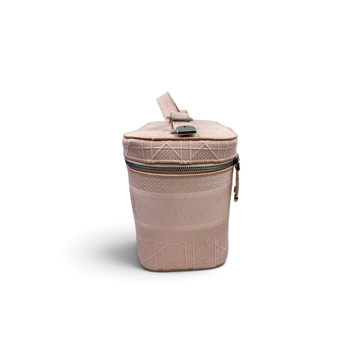 Christian Dior Handbag Pink Stain 06-B0-0290 Travel Canvas Rank (B)