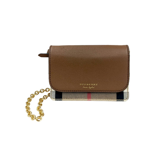 BURBERRY LONDON SHOULDER BAG I TALBSRL239CAL RANK(B) BROWN