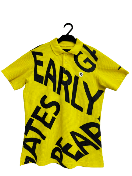 PEARLY GATES 5 Polo Shirt Men Yellow