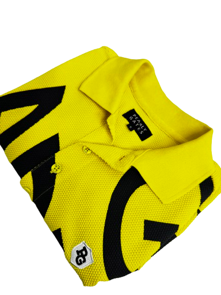 PEARLY GATES 5 Polo Shirt Men Yellow