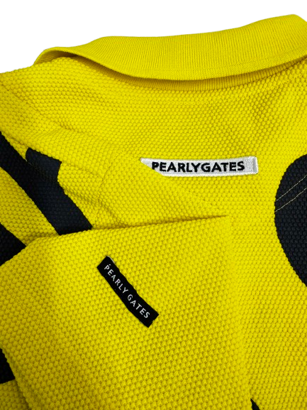 PEARLY GATES 5 Polo Shirt Men Yellow