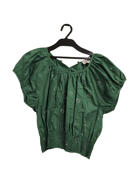KENZO Blouse 38 Green FC52T0004915