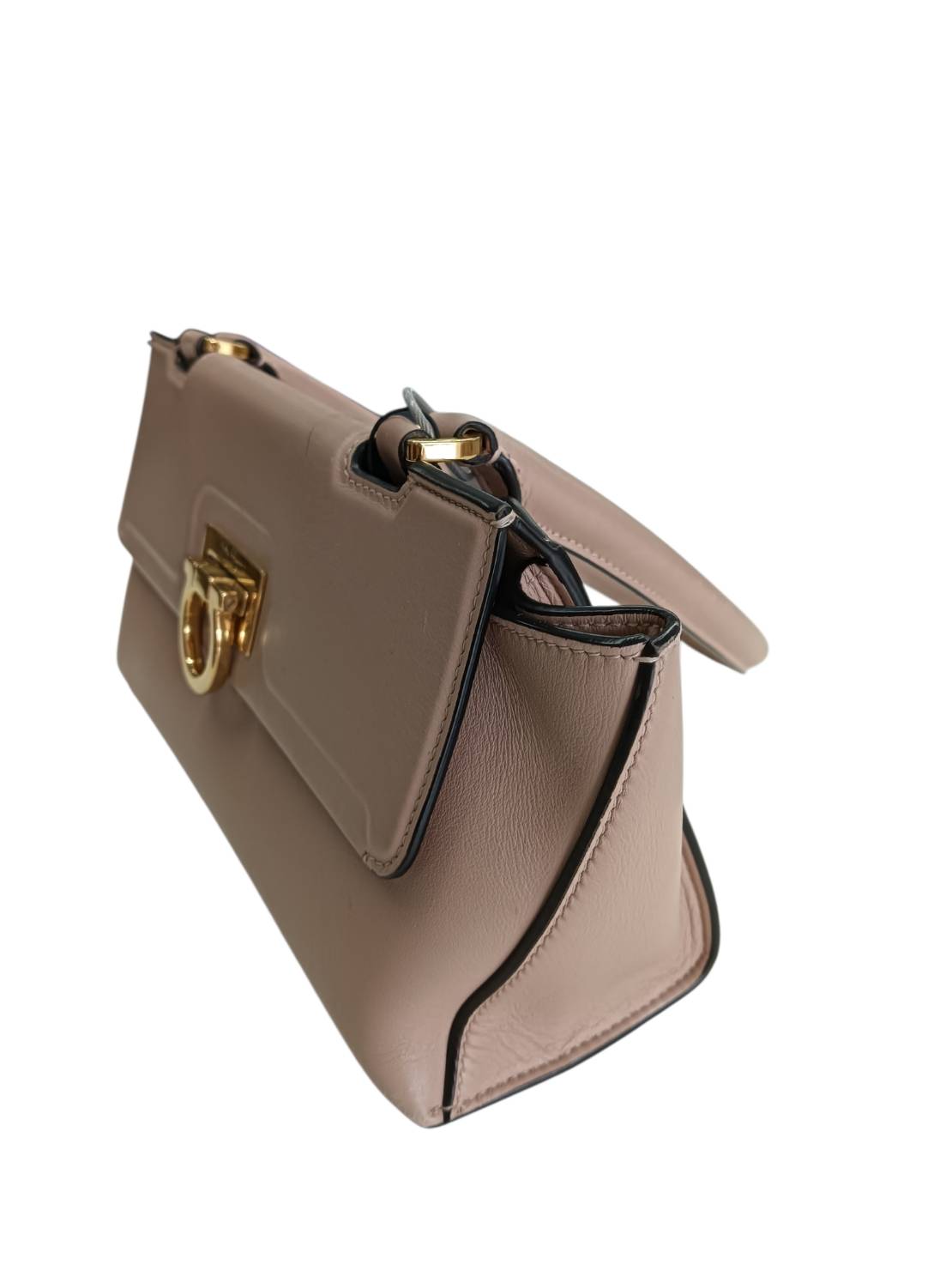Salvatore Ferragamo Handbag AU21/1495 Rank B Damage