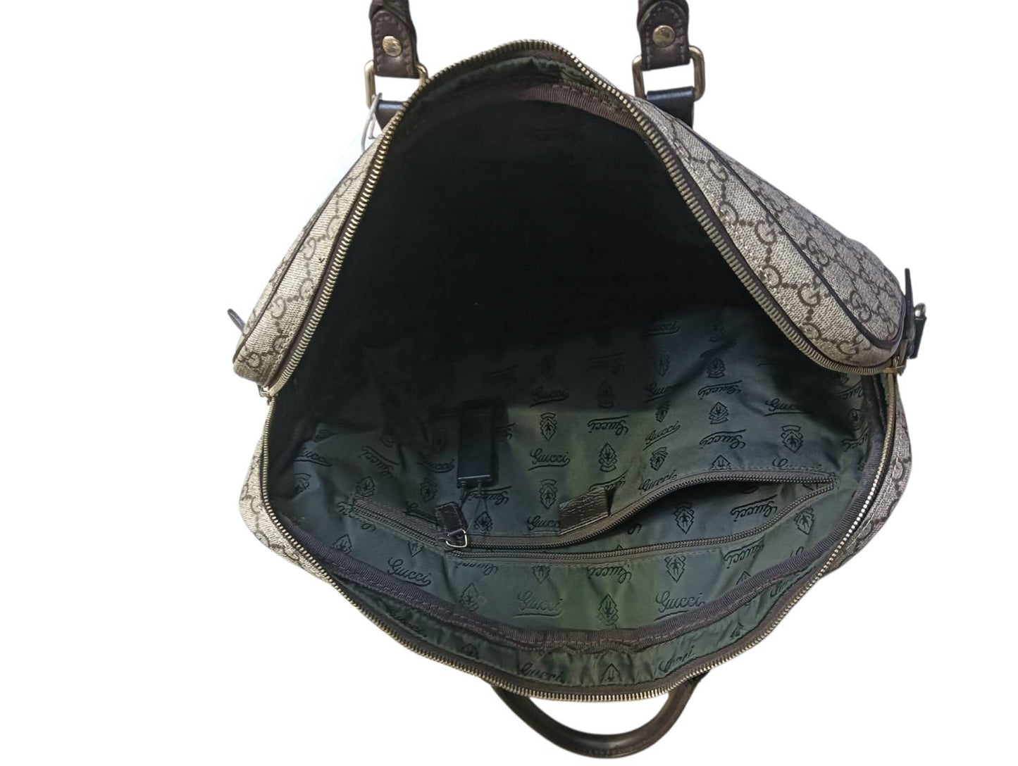 GUCCI 2WAY Bag 201480 Rank B Damage 200047 In side Damage and Without Keyring