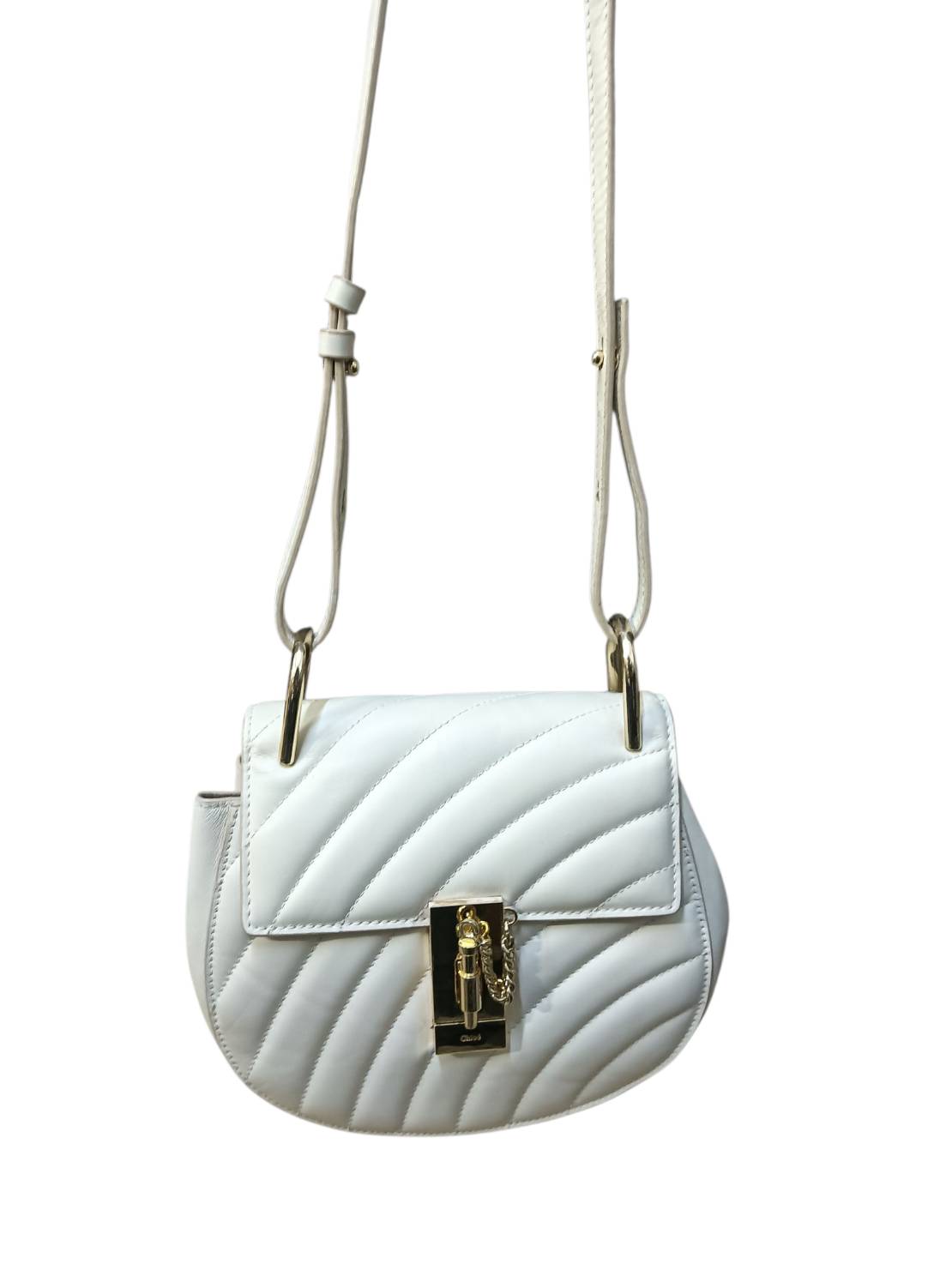 Chloe Shoulder Bag C06WCG Scratch Drew Bijou