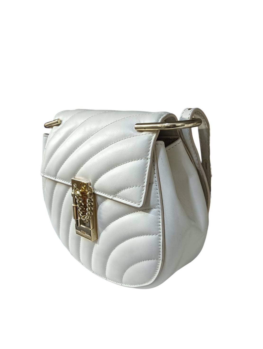 Chloe Shoulder Bag C06WCG Scratch Drew Bijou