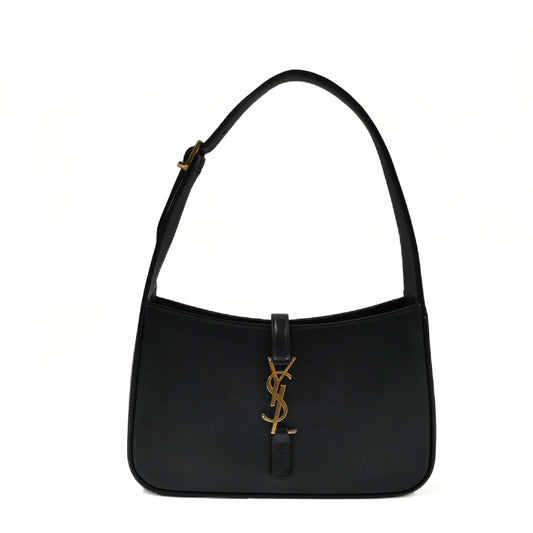 Saint Laurent Paris Shoulder Bag MAL657228 Black  Stain Small Rank B
