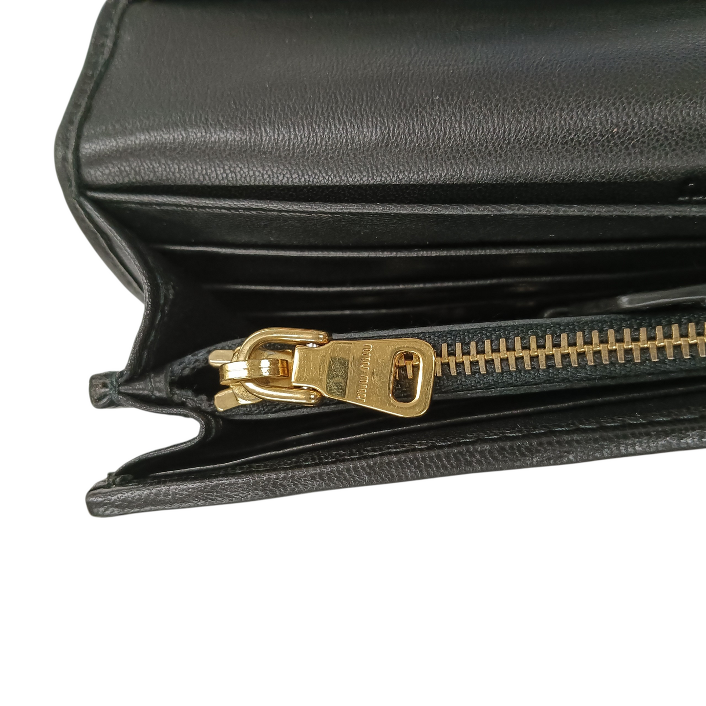 MIU MIU Wallet Black