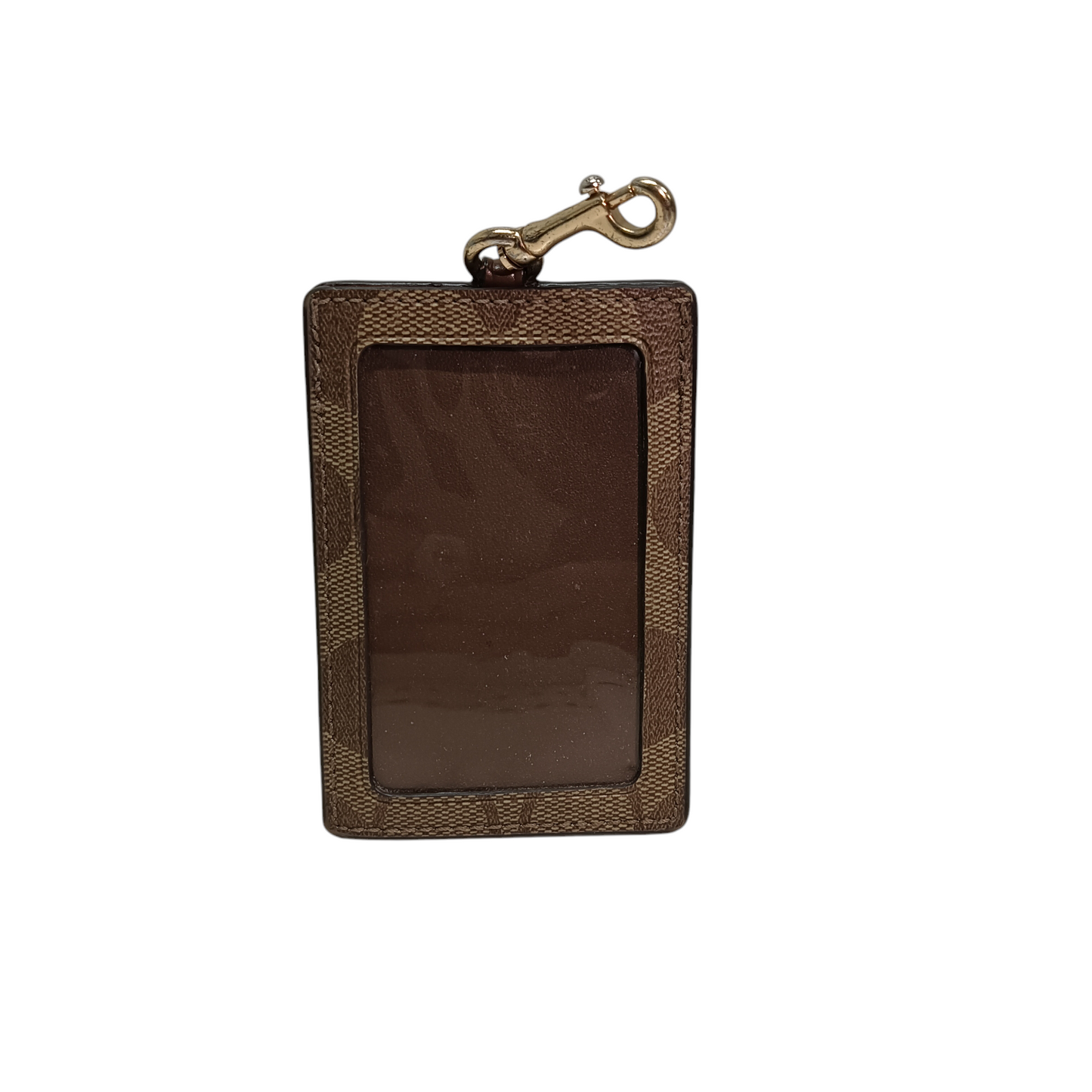 COACH CARD CASE BROWN