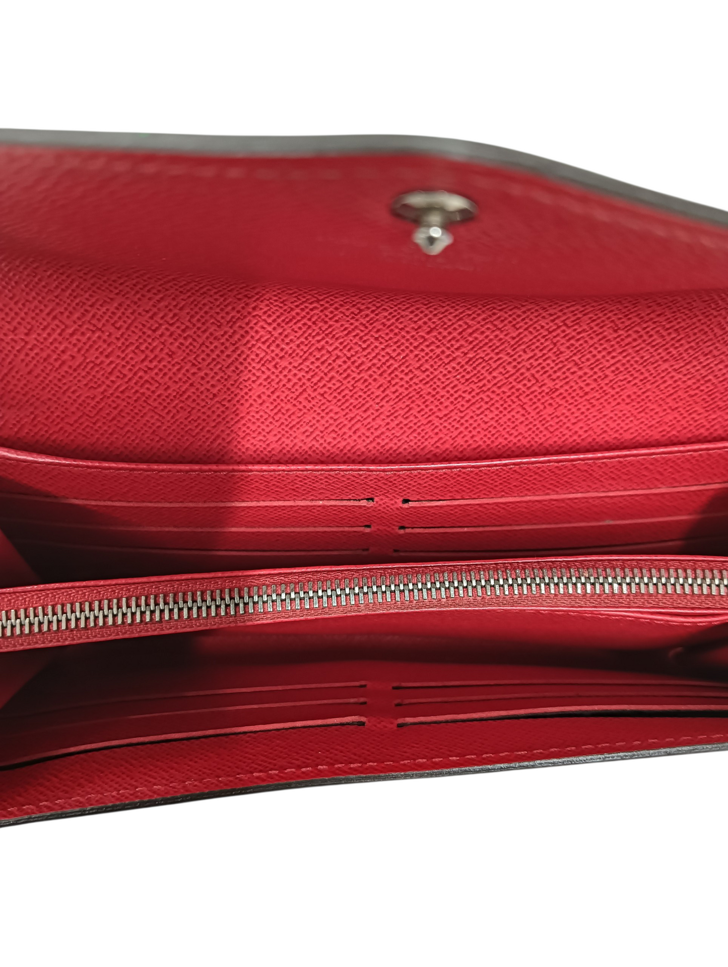 LOUIS VUITTON Long Wallet Epi M60584 Red CA3104