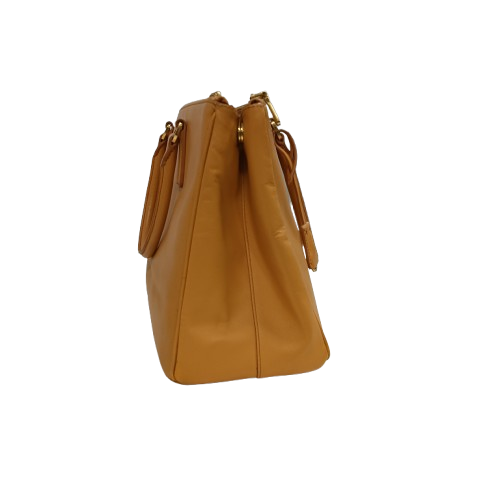 PRADA 2WAY Bag 1BA863 Mustard ***Damage