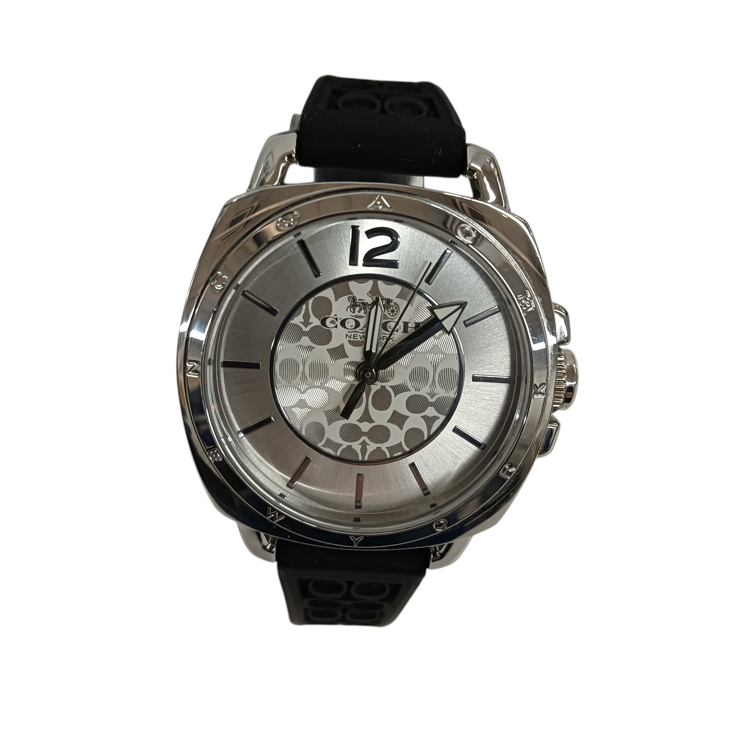 COACH WRIST WATCH BLACK/SILVER CA.64.7.95.1615 Rank (A)