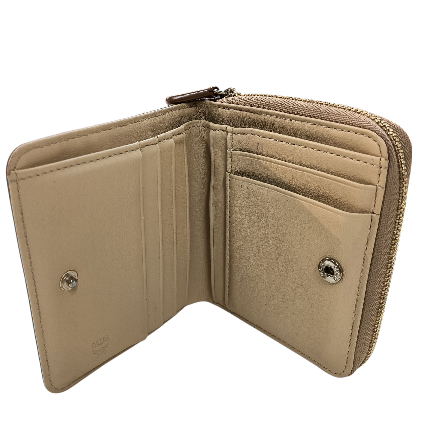 MCM Wallet Gold MYS8AVI95T1001