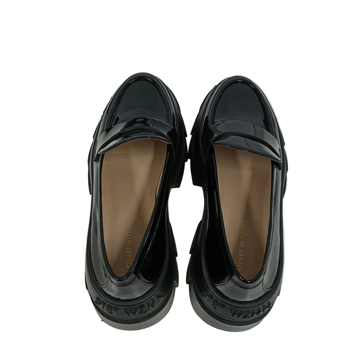 STUART WEITZMAN Loafers 37 Lady's Black SJ169