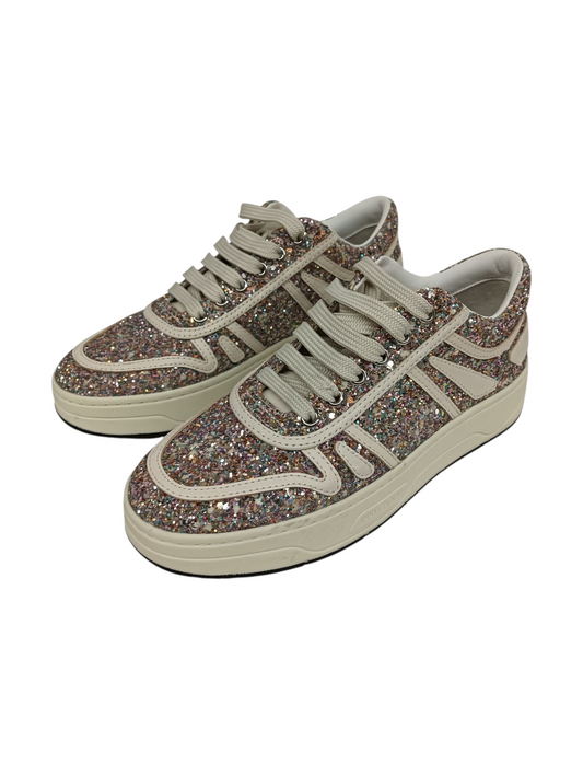 JIMMY CHOO Sneaker Size S Lady's Pink/Multi color