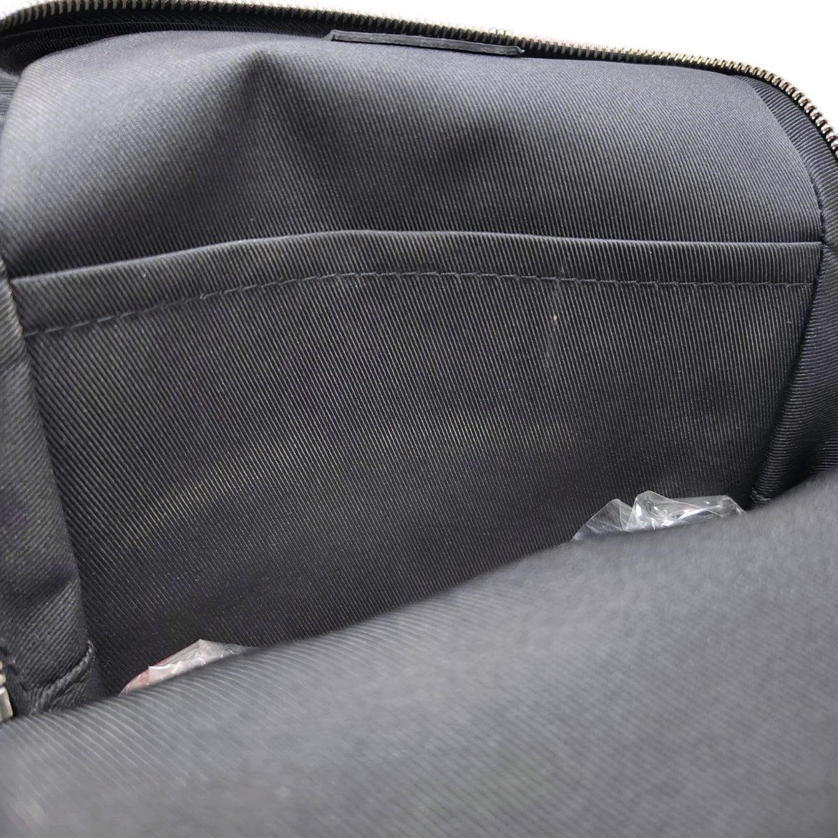 LOUIS VUITTON Body Bag Damier Graphite N41719 Black MB4118 Scratch/Sticky Rank B